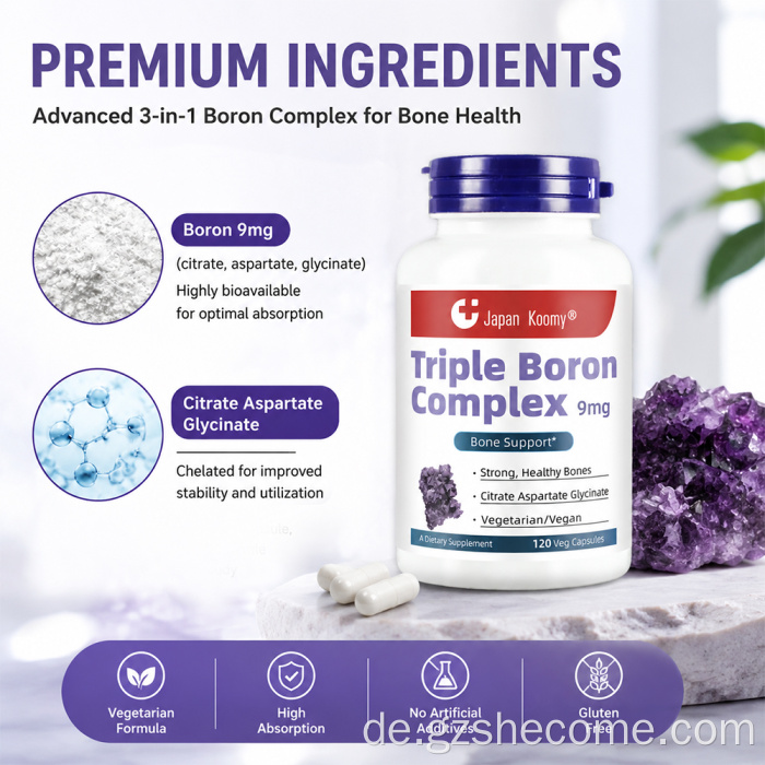 Shecome Triple Boron Complex Health Joint Support Mineral